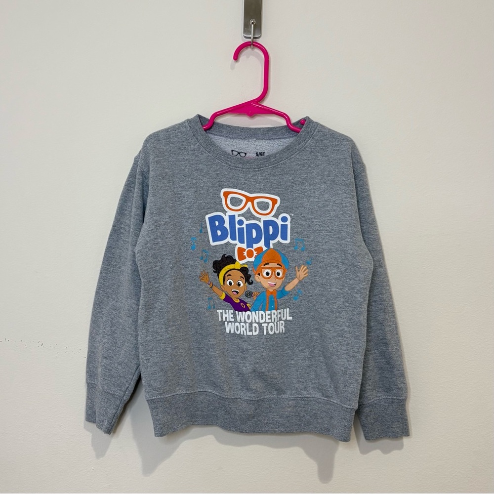 Kids Gray Sweatshirt - The Wonderful World Tour